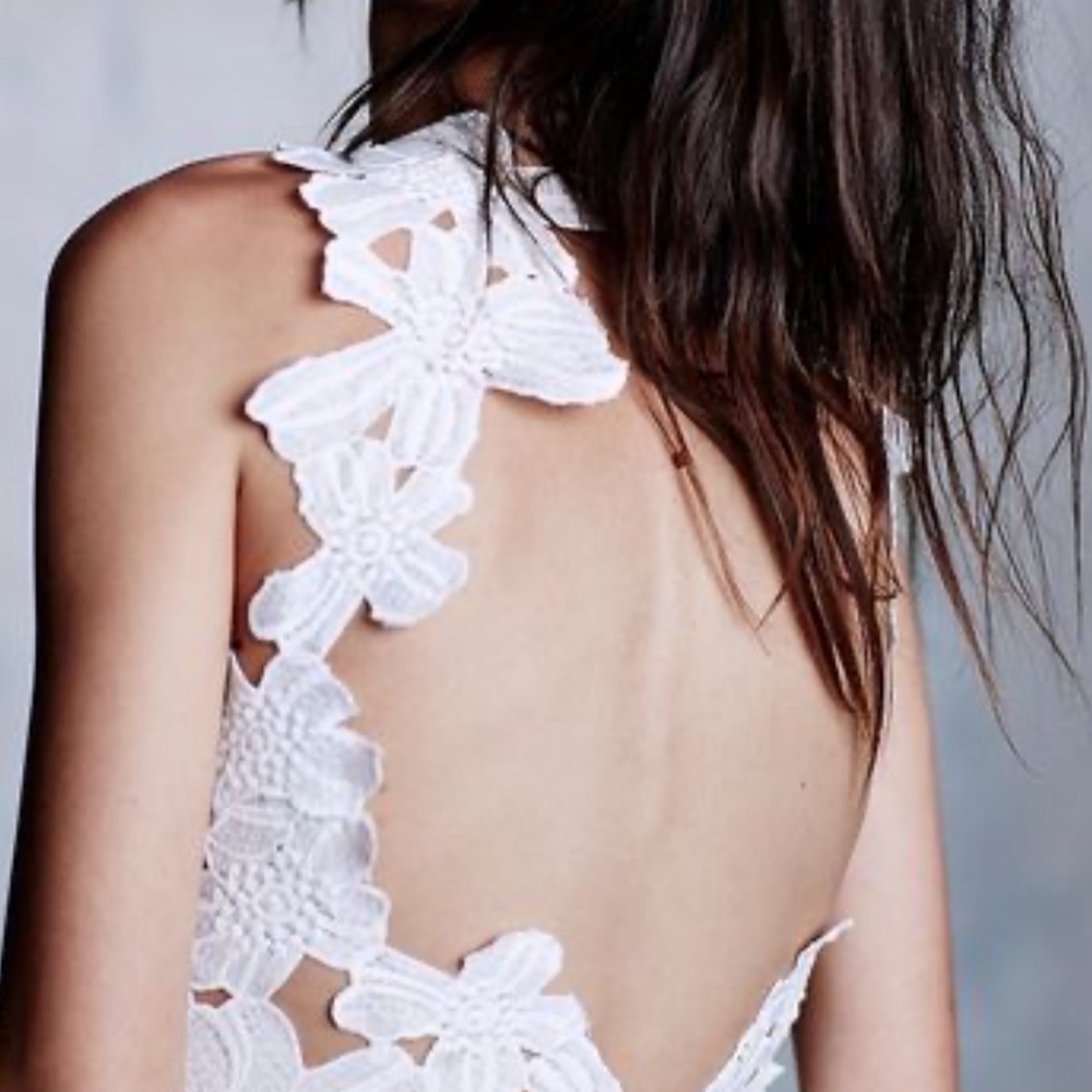 NEW Free People Saylor Jessa Lace Mini Z13-16 - Picture 4 of 8